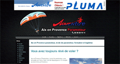 Desktop Screenshot of aixparamoteur.com